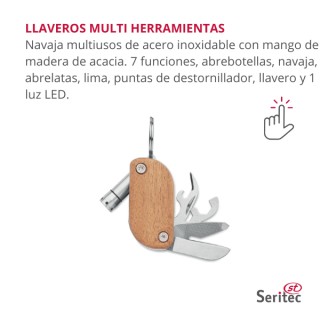 Llaveros Multi Herramientas Personalizados
