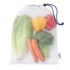 Bolsas cordón para frutas a granel publicitarias