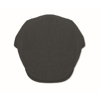 Gorra tipo boina plana