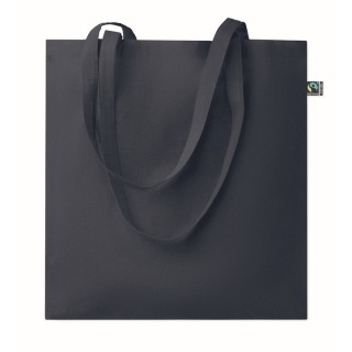 Bolsa de algodón fairtrade con asas largas