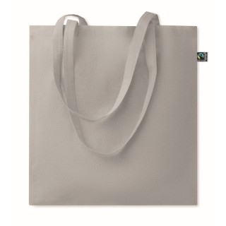 Bolsa de algodón fairtrade con asas largas