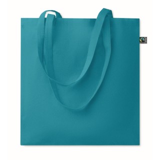 Bolsa de algodón fairtrade con asas largas