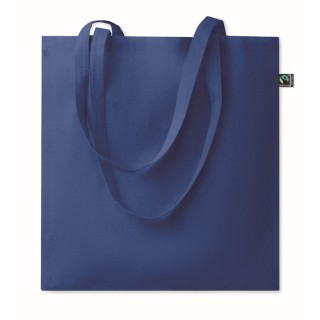 Bolsa de algodón fairtrade con asas largas