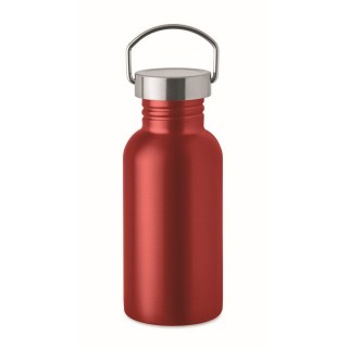 Botella de acero reciclado con asa lechera de 500ml