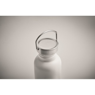 Botella de acero reciclado con asa lechera de 500ml