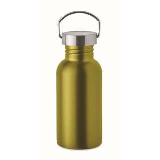 Botella de acero reciclado con asa lechera de 500ml