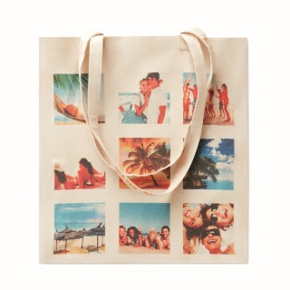 Bolsa plegable de algodón personalizada