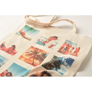 Bolsa plegable de algodón personalizada