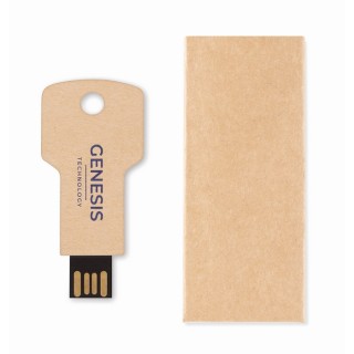 Memoria USB con Forma de Llave de Papel 1–64 GB
