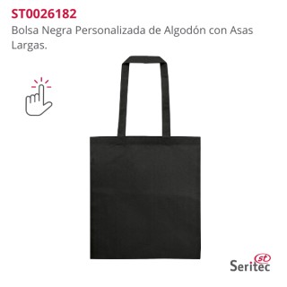 Bolsas Negras Personalizadas Publicitarias