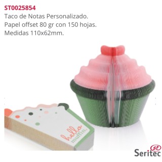 Tacos de Notas Personalizados.
