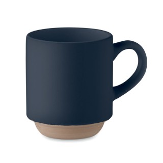 Taza de cerámica apilable