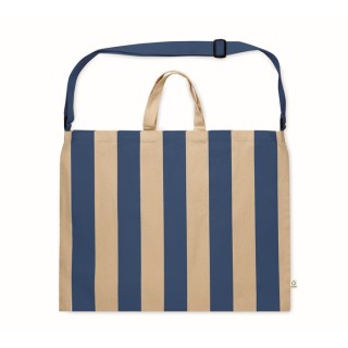 Bolsa de playa extragrande con rayas grandes