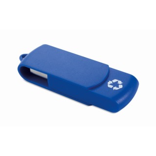 Memoria USB giratoria fabricada en plástico reciclado 1–64 GB