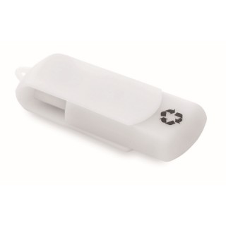 Memoria USB giratoria fabricada en plástico reciclado 1–64 GB