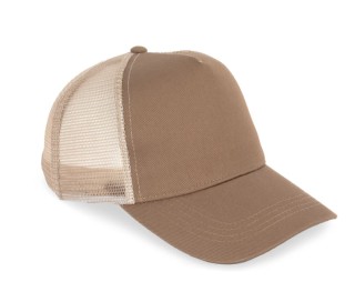 Gorra trucker con malla transpirable