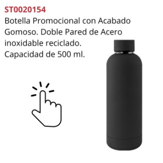 Botellas Personalizadas de Acabado Gomoso