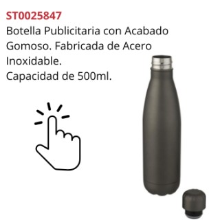 Botellas Personalizadas de Acabado Gomoso