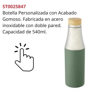 Botellas Personalizadas de Acabado Gomoso