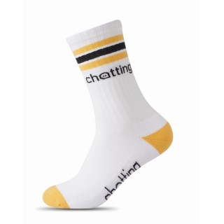 Calcetines tipo tenis fabricados en algodón con diseño jacquard (fabric