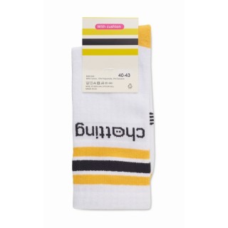 Calcetines tipo tenis fabricados en algodón con diseño jacquard (fabric