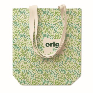 Bolsa plegable de algodón personalizada