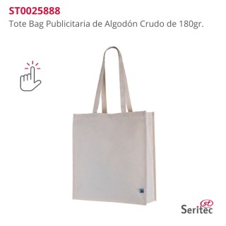Tote Bags de Algodón Crudo Personalizadas