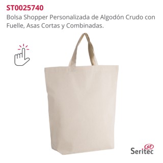 Tote Bags de Algodón Crudo Personalizadas