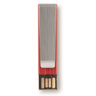 Unidad Flash USB con Clip de Aluminio 1–64 GB