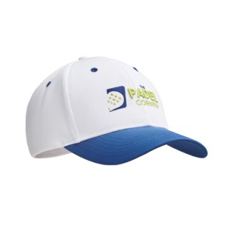 Gorra de béisbol de poliéster de 6 paneles