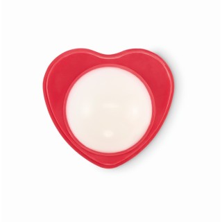 Bálsamo labial vegano en estuche de corazón