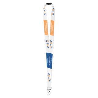 Lanyard de satén personalizado