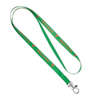 Lanyard de satén personalizado