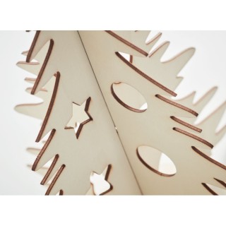 Árbol de navid con acuarelas personalizado
