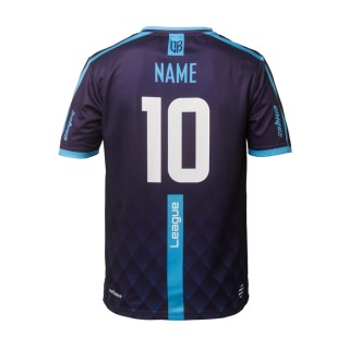 Jersey de cuello en V sublimado fabricado en tejido técnico transpirable