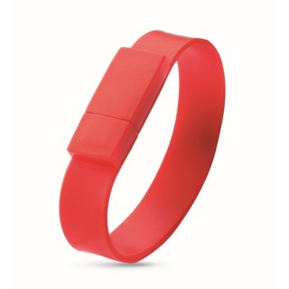 Pulsera de Silicona con Memoria USB Integrada 1–64 GB