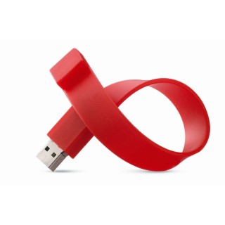 Pulsera de Silicona con Memoria USB Integrada 1–64 GB