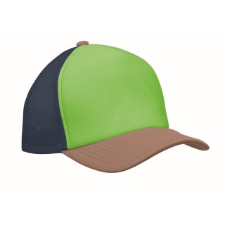 Gorras de rejilla de espuma de 5 paneles