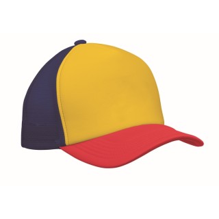 Gorras de rejilla de espuma de 5 paneles