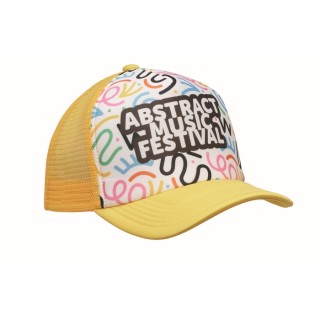 Gorras de rejilla de espuma de 5 paneles