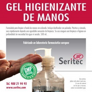 Gel higienizante manos hidroalcohol