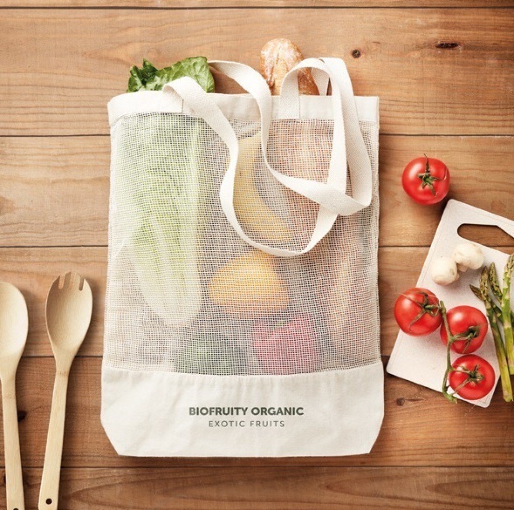 Bolsas para frutas verduras publicitarias